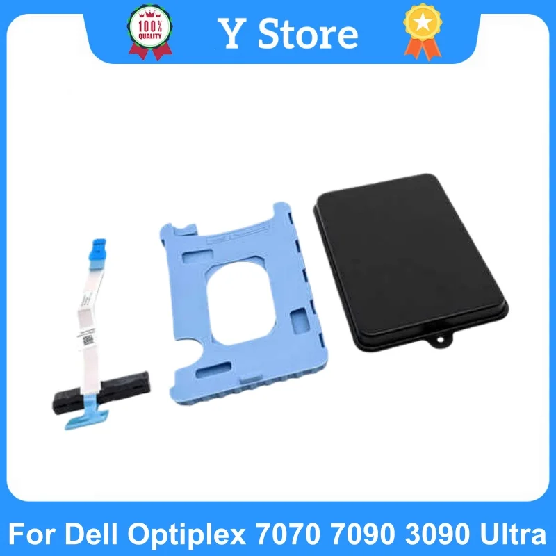 Y Store SATA HDD soporte de Cable de disco duro cubierta trasera para Dell Optiplex 7070 7090 3090 Ultra UFF escritorio todo en uno 00JT7H 2,5
