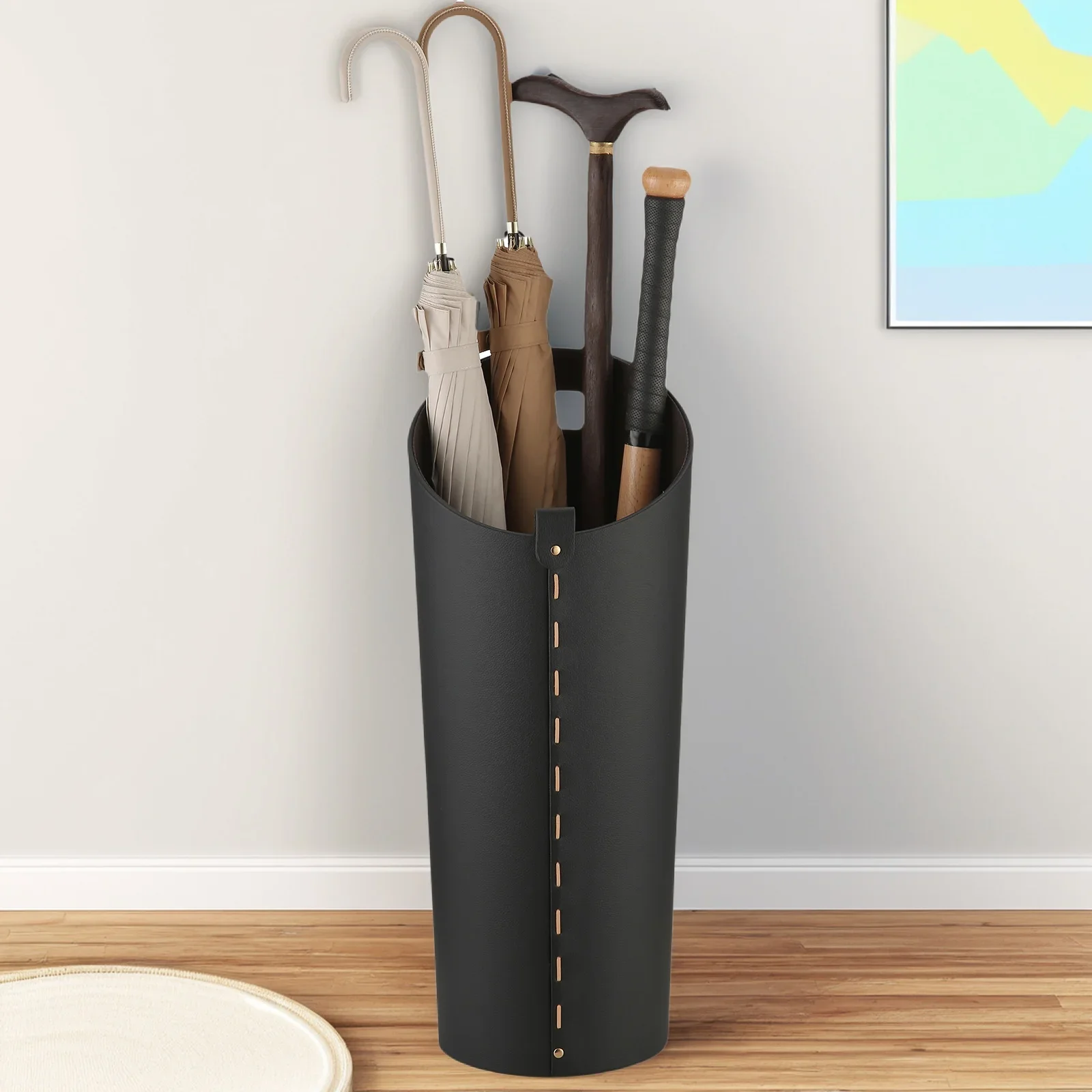 Household umbrella frame, picture shaft storage bucket, waterproof style and novel door entrance jewelry ornament