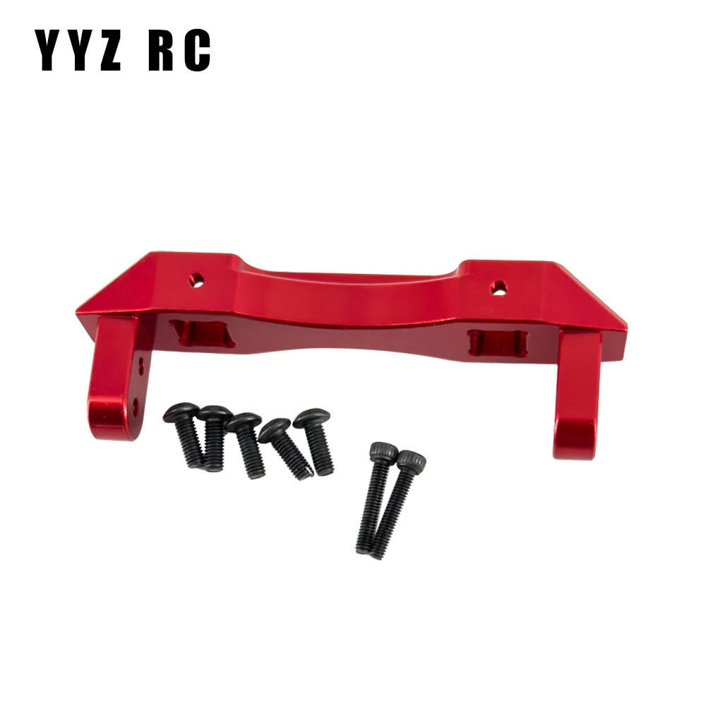 Front Rear Bumper Mounting Mount Aluminum Metal For Axial Scx10 Upgrade Parts Remote Control Rc Crawler Car Accessories 1/10