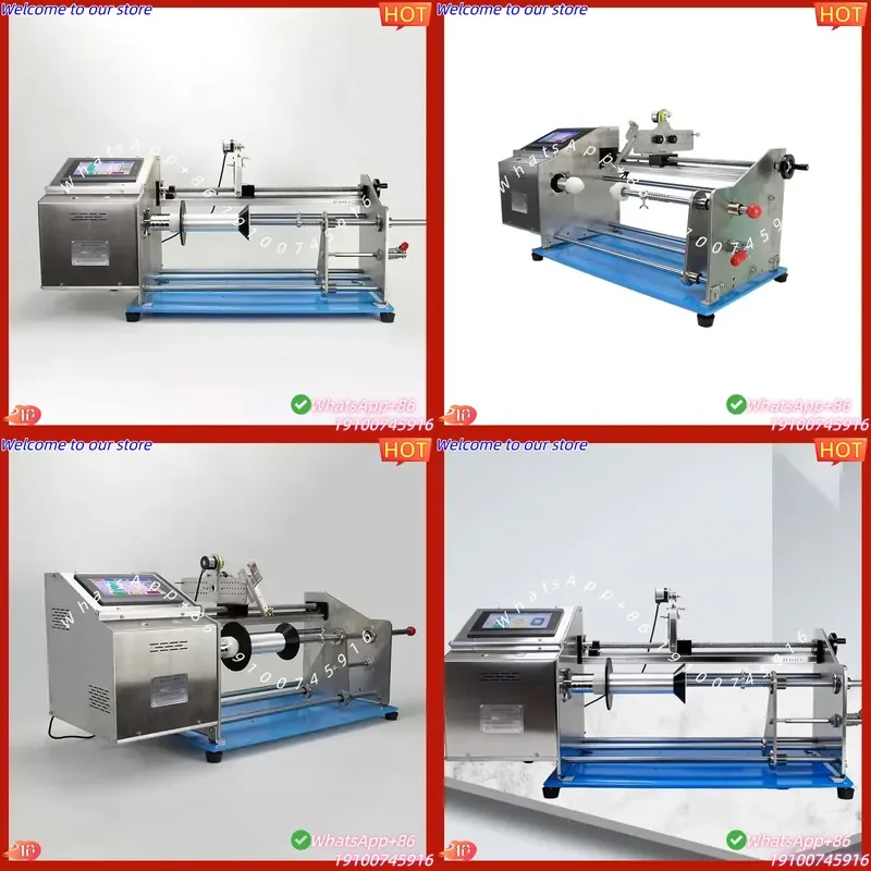 2026 ITC-PLC-70 Fiber Optic Precision Winding Machine - Stainless Body Custom Spindle Jig 0.025-20mm Wire Compatibility