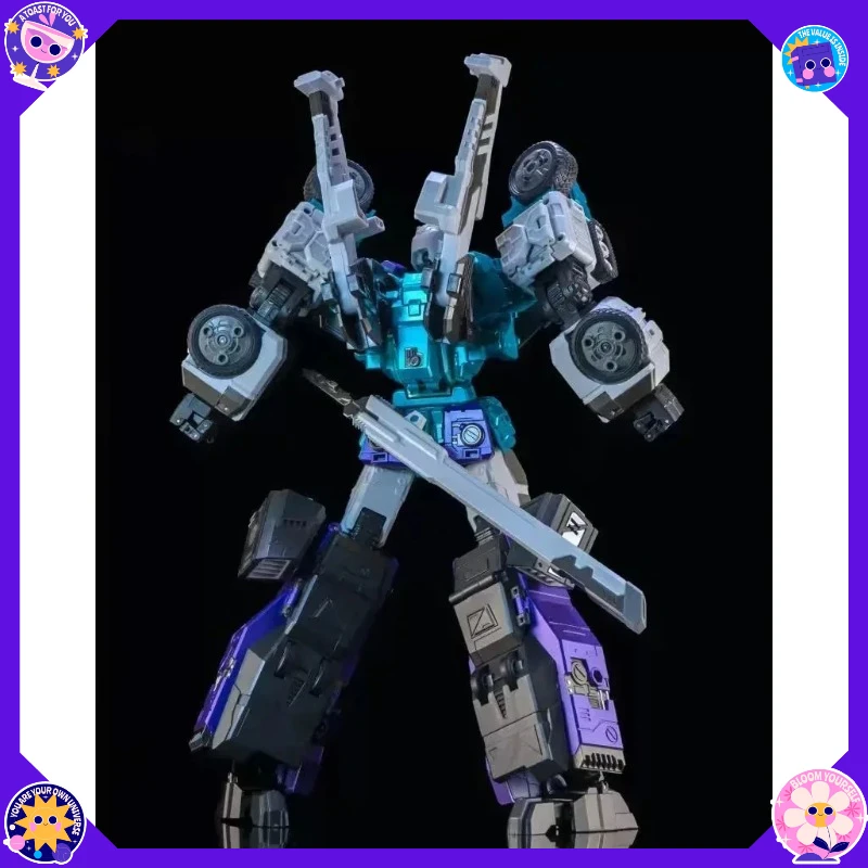 IDW Transformation G-CREATION GDW-03B GDW-03M SIXSHOT Diablo Dark Blade Metallic Fuuma Demon Robot Action Figure Toys 【In Stock】