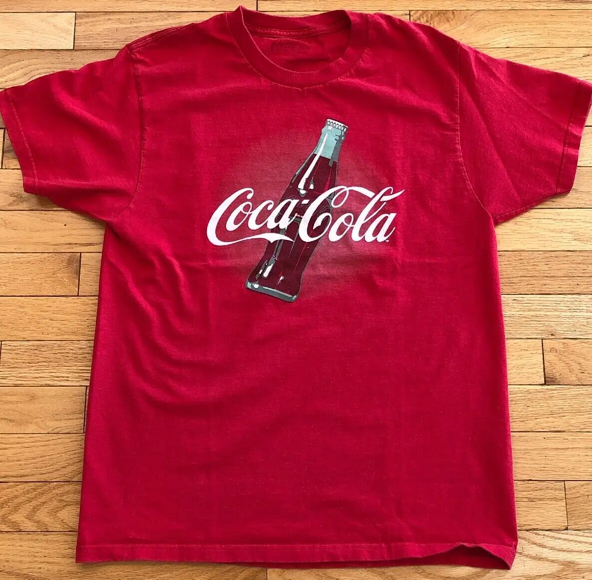 Butelka do napojów t-shirt w stylu Retro rozmiar L doskonały stan
