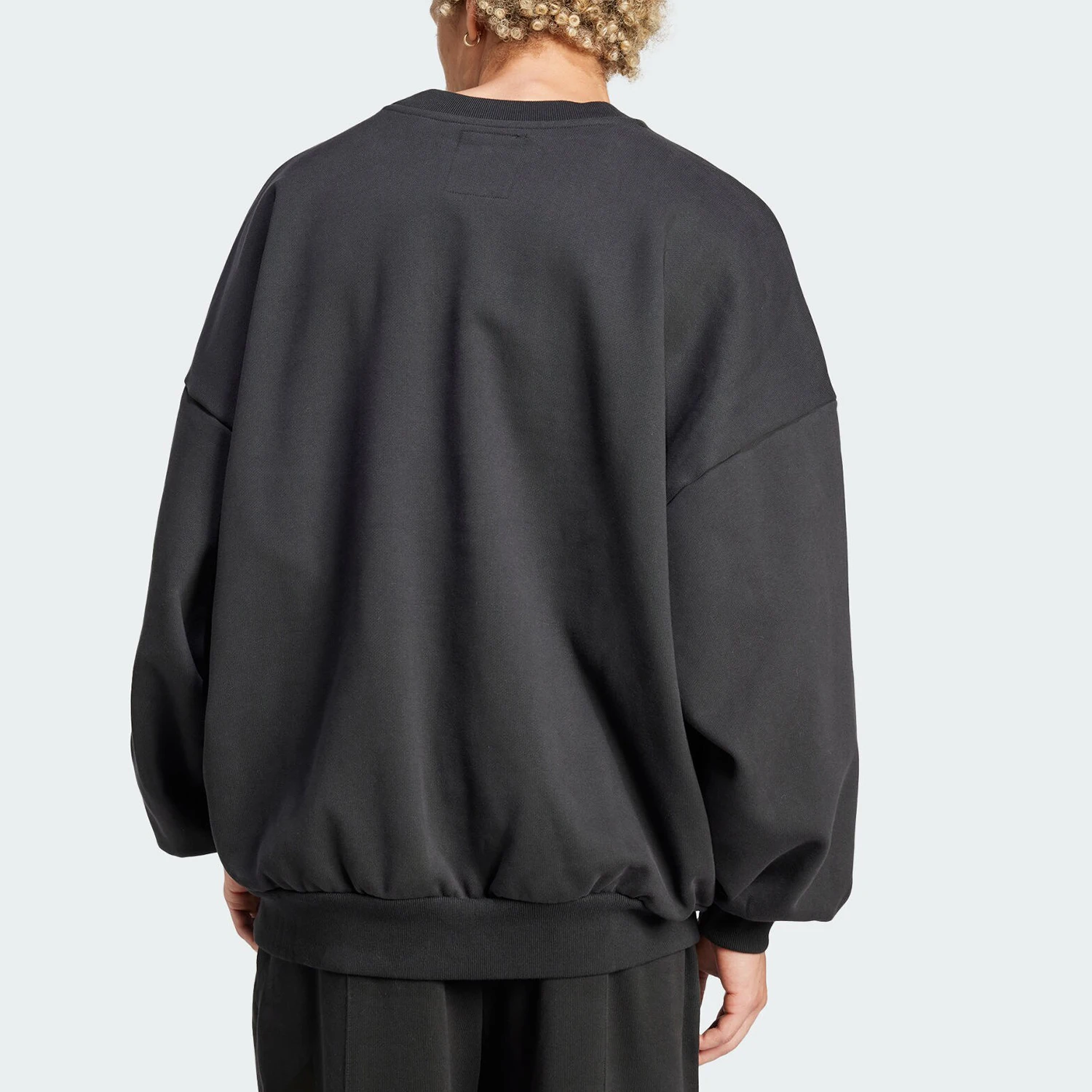 Adidas Official Authentic SWEATSHIRT Men's Fleece Loose Round Neck Hoodie JJ2269