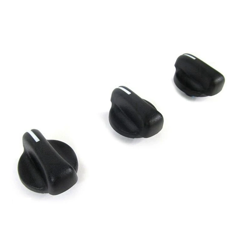 6Pcs Car A/C Heater Climate Control Switch Knobs Dials Cover For 1999-2005 Jeep Wrangler 05011218AC