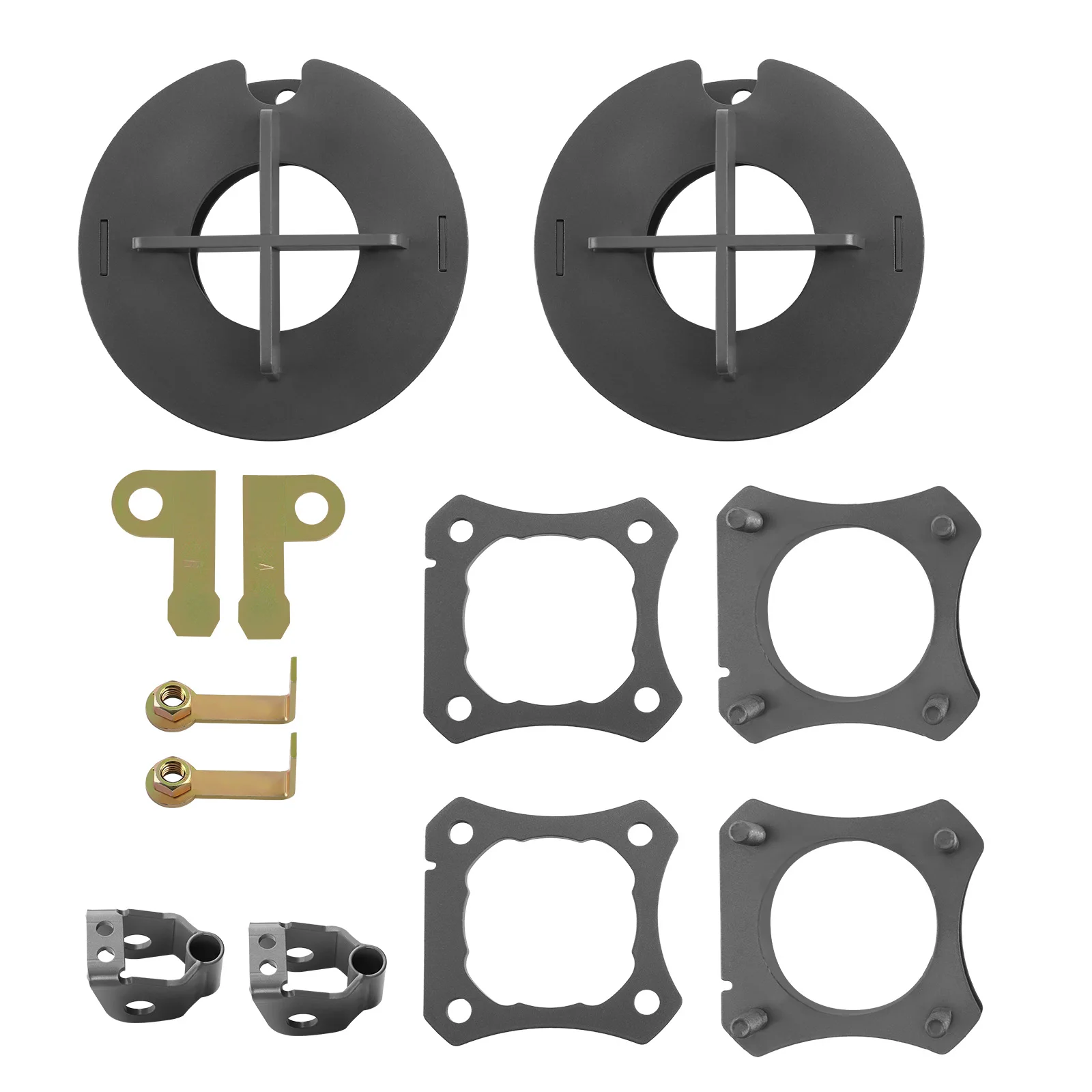 Kit de Elevação de Nivelamento Frontal e Traseiro de 2.5 polegadas + Extensor para Toyota Tundra 2022+ 2WD/4WD