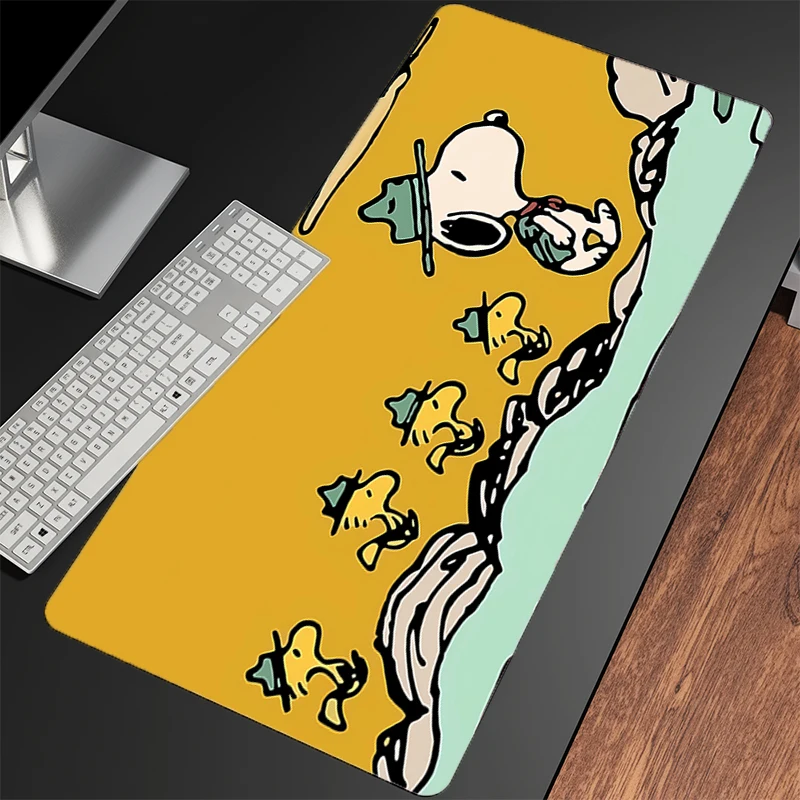 لوحة ماوس N on-Slip Anime Snoopy طاولة مطاطية كبيرة ألعاب مكتبية حصيرة لوحة مفاتيح الكمبيوتر ملحقات ألعاب الكمبيوتر لوحة ماوس السجاد #5