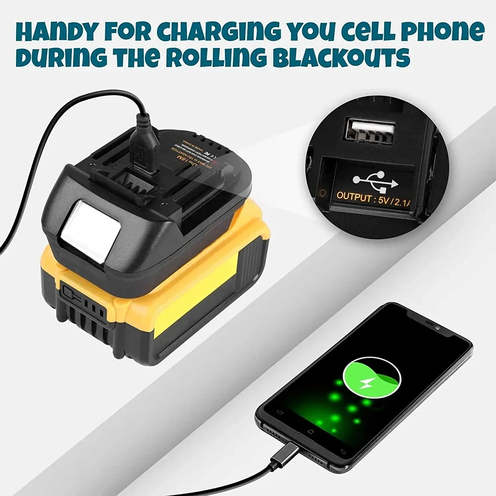 Electric Power Tool Adapter for Dewalt/Bosch/Einhell Battery Converter to for Makita 18V Power Tools