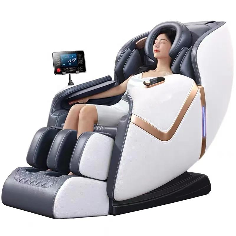 Intelligent Massage Chair, Zero Gravity Lounge Chair, 8D Airbag Finger Pressure Heating Massage, Bluetooth Music, Home Use