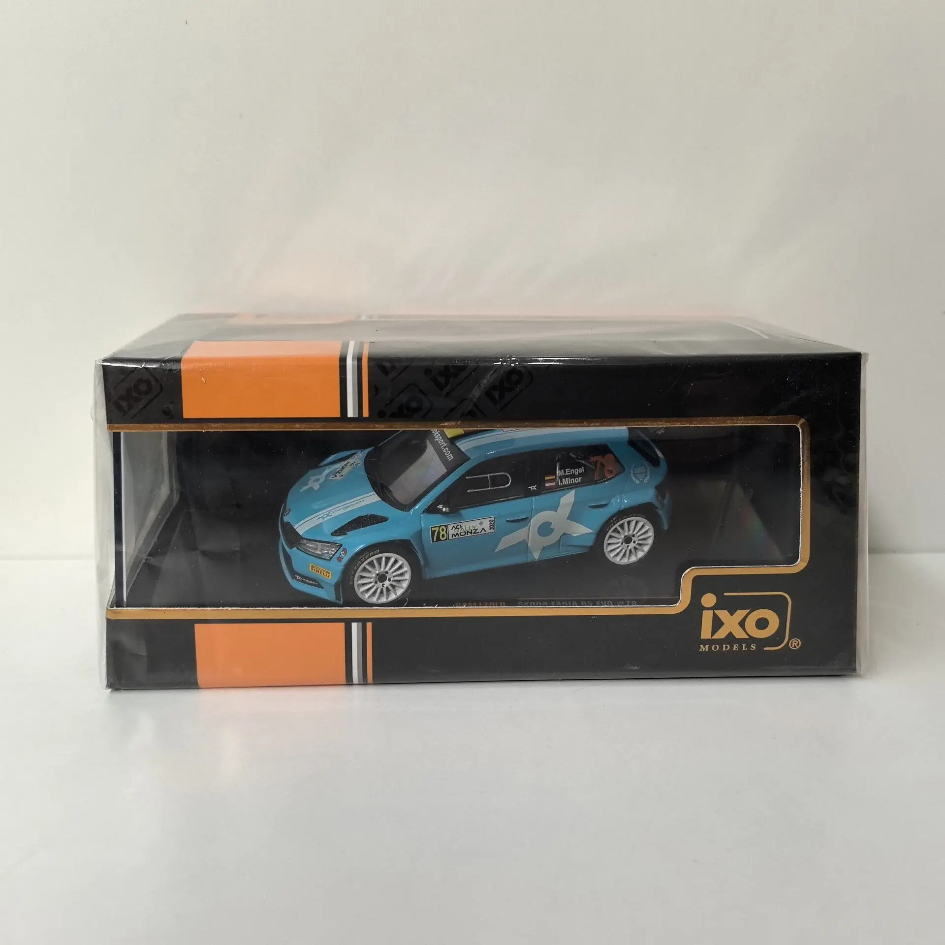 

Flaws Diecast IXO 1/43 Scale SKODA FABIA R5 EVO # 78 2020 Racing 25 Alloy Car Model