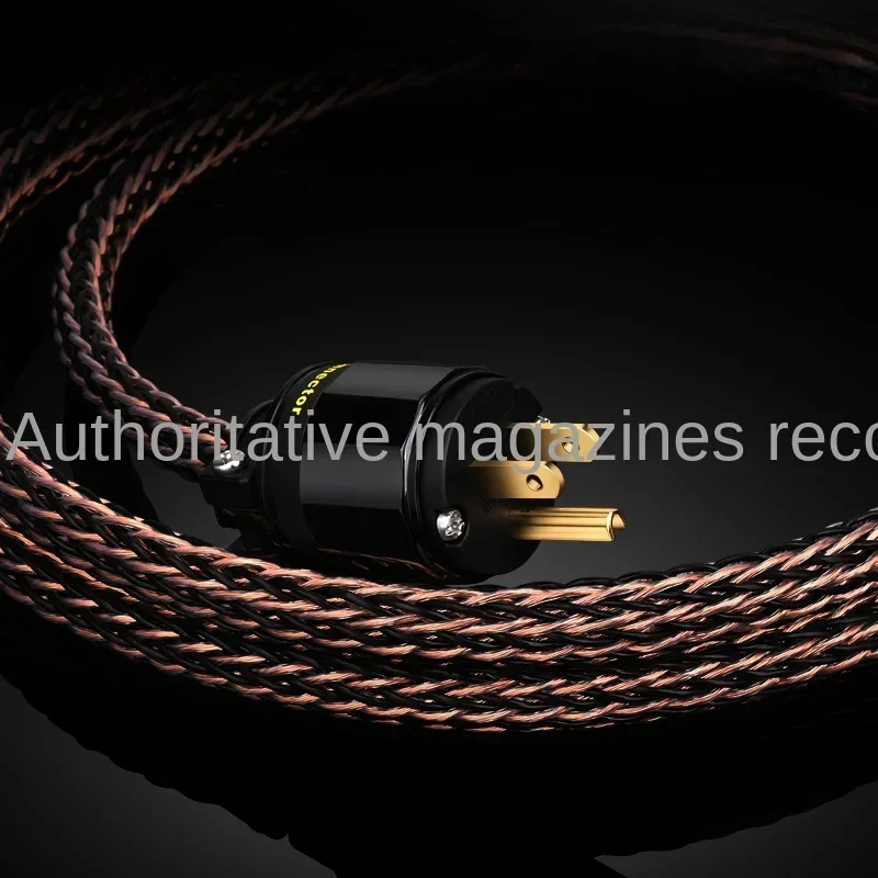 HIFI Power Audio cable CD Amplifier 6N OCC HIFI AC Mains Power Cable US EU AU Power cable