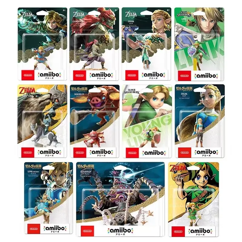 Amiibo-figura de Zelda Tears Of The Kingdom Crepúsculo, princesa Amiibo Link Ganon, Nfc, figuras de Anime, estatua, regalos de navidad