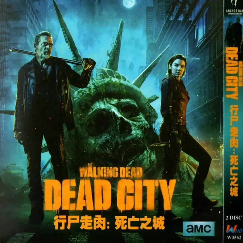 American Horror Thriller TV Series The Walking Dead City of the Dead Season 1 and 2 High Definition BD Blu Ray 5 Disc Set