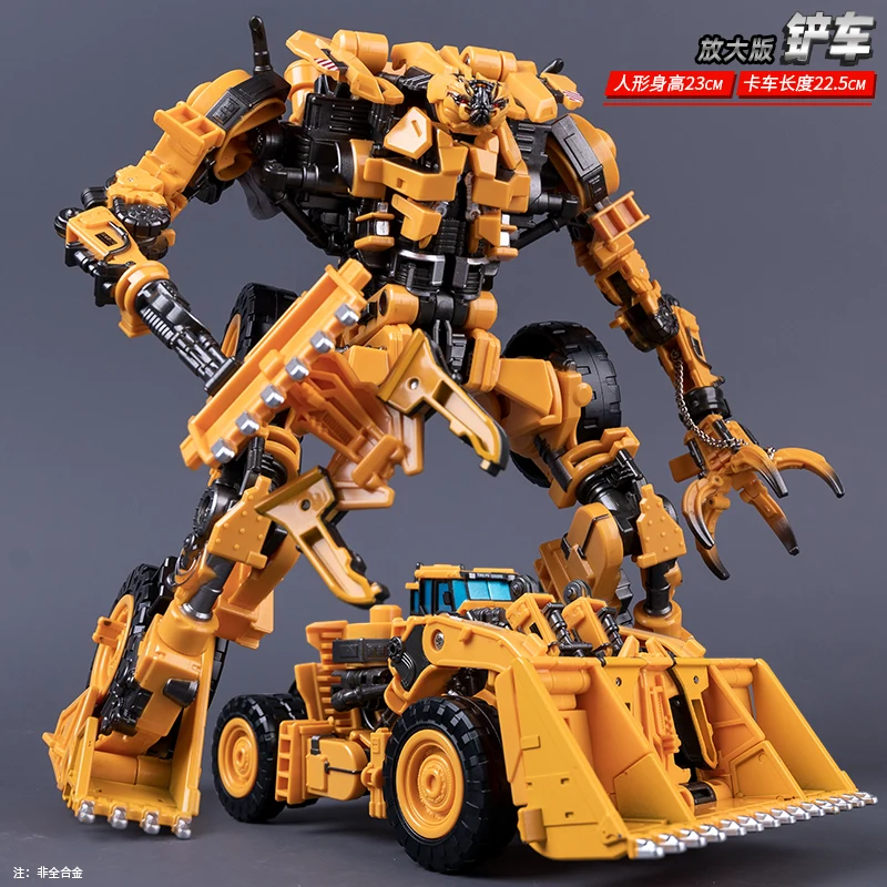 

Deforming toy alloy genuine excavator version robot model engineering vehicle