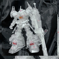 NEW YINLI MODEL HG 1/144 Assembly Model Kit Gouf Flight Tpye Clear Color Action Figures Robot Plastic Model Kit Custom Gift Toy