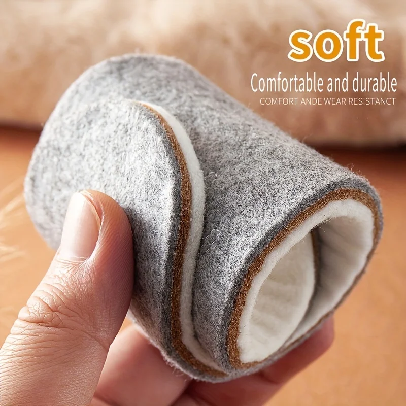 1 زوج الشتاء النعال الحرارية للأحذية الرجال النساء مريحة الجلد ودية وسادة مريحة رشاقته تنفس قدم الرعاية نعل #3