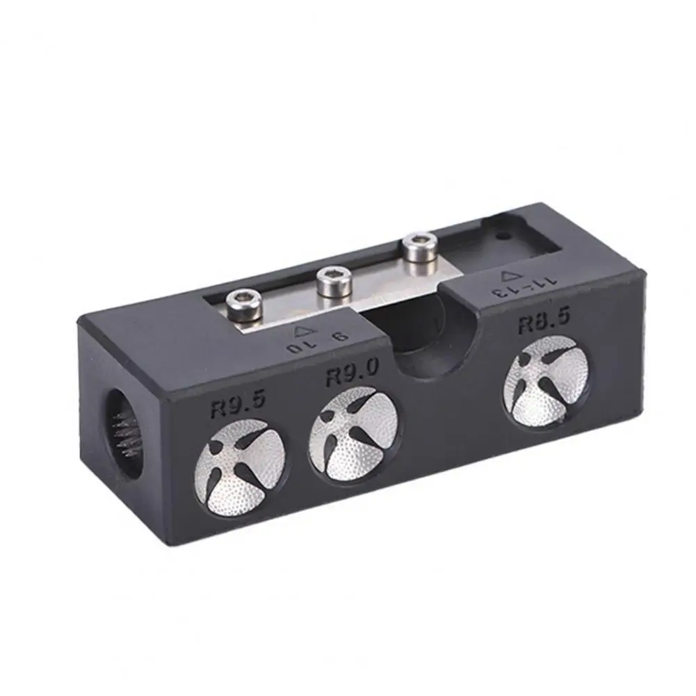 Billiards Cue Tip Corrector Tool Arcs Shaping Billiard Cue Head Repairer Cue Tip Grinder Billiard Billiard Stick Tip Repair