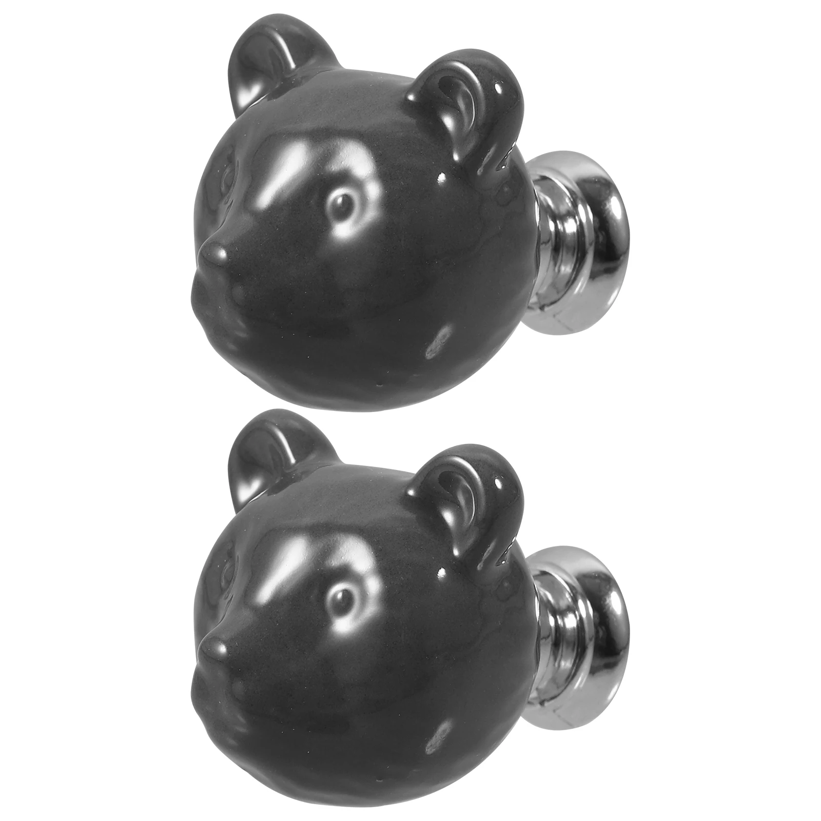 

2Pcs Cartoon Ceramic Knobs Durable Hard Pumpkin Style Drawer Pull Handles for Cabinet Furniture Wardrobe Chest of Drawers