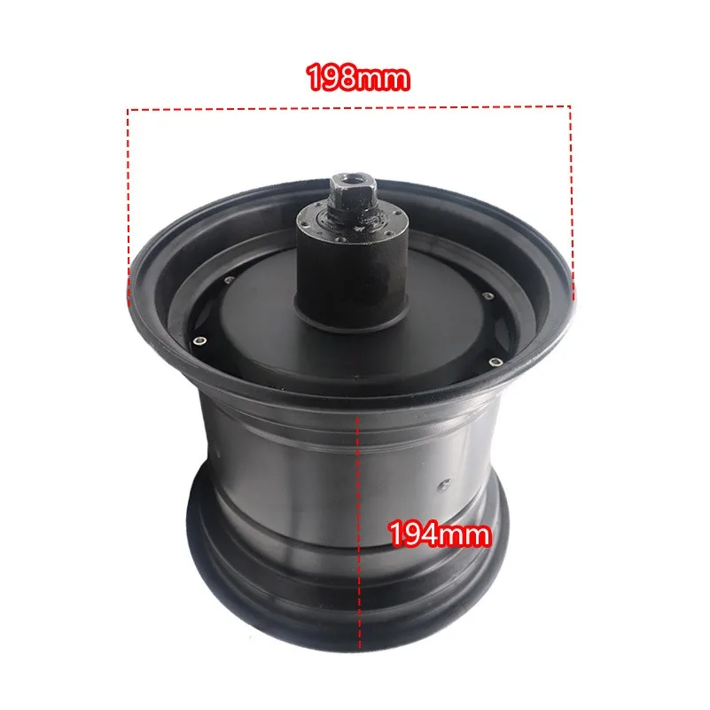 For Citycoco Scooter Modification Accessories 60V1000W 1500W 2000W 18X9.50-8/225X55-8 Tubeless Tire Hub
