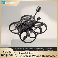 BETAFPV Pavo20 Pro Brushless Whoop Quadcopter (without HD Digital VTX & Camera) LAVA 1104 7200KV Brushless Motors 3S 550 Mah 75C
