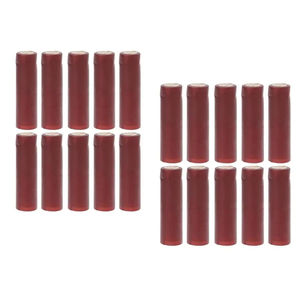 Wine Bottle Heat Shrink Capsules 30mm 32mm PVC Foil Covers for Homebrew Sealing Corked Bottles