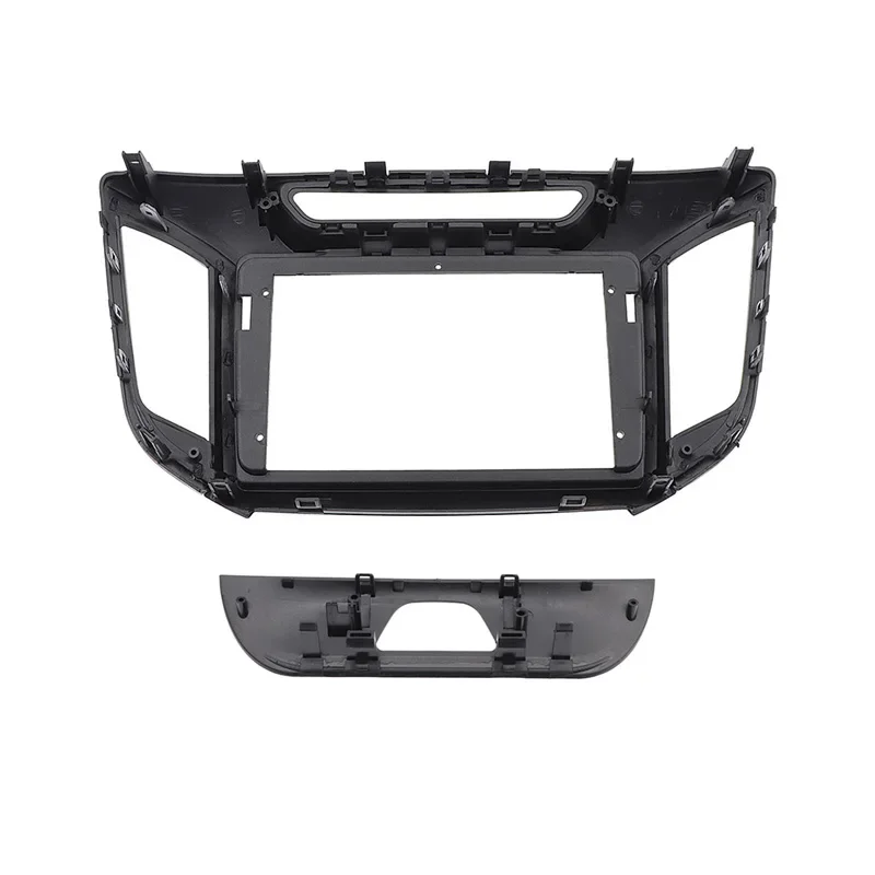 Car Radio Fascia For Hyundai Creta IX25 2015 2016 2017 2018 2019 Auto Stereo Head Unit Install Dash Panel Frame Kit view 4