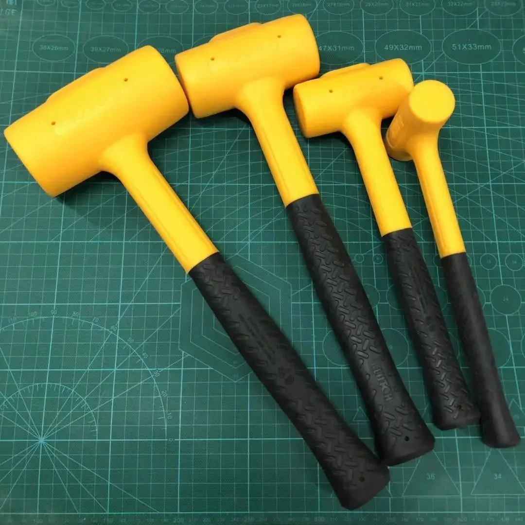Rubber Hammer Installation Hammer, Shockproof Hammer, Leather Hammer, Woodworking Tool, Wooden Floor Installation Tool