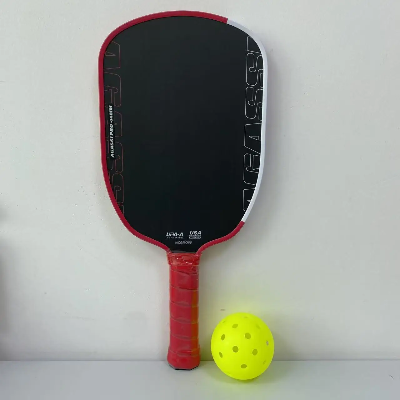 مجاذيف Agassi Pro 4 Pickleball OEM Gen 4 TFP Foam Core T700 من ألياف الكربون المزيد من الطاقة والدوران