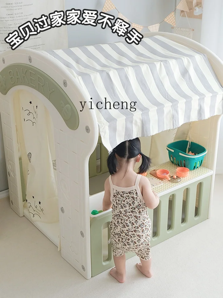 Castelo de princesa interior para crianças, pequena tenda para menino e menina, casa de brinquedos para casa, XL