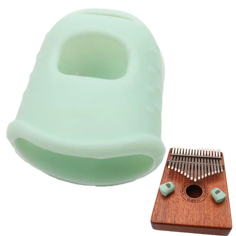 

Piano Finger Protector Silicone Guitar Finger Protector Breathable Kalimba Finger Covers For Mandolin Ukulele Sewing Embroidery