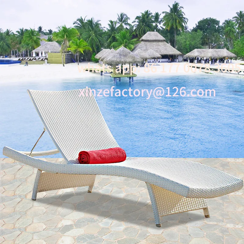 

Customizable Outdoor Pool Bed Loungers Garden Courtyard Outdoor Balcony Lunch Break Couch Outdoor Folding