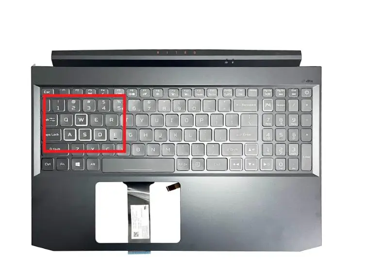 New Gamer Laptop Palmrest +Keyboard FOR ACER NITRO AN515-55 N20C1 (Layout us)  FUNCTIONAL