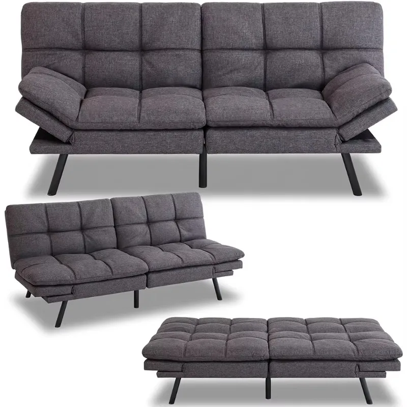 

High quality living room sofa bed sofa memory foam futon convertible sofa bed