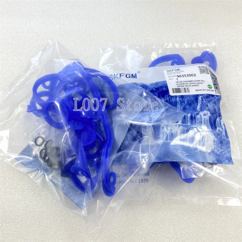 10PCS 96353002 Aluminum Alloy Valve Cover Gasket For Chevolet Aveo 1.4 Pontiac G3 Daewoo Lanos Kalos Tacuma Buick Excelle 1.6L