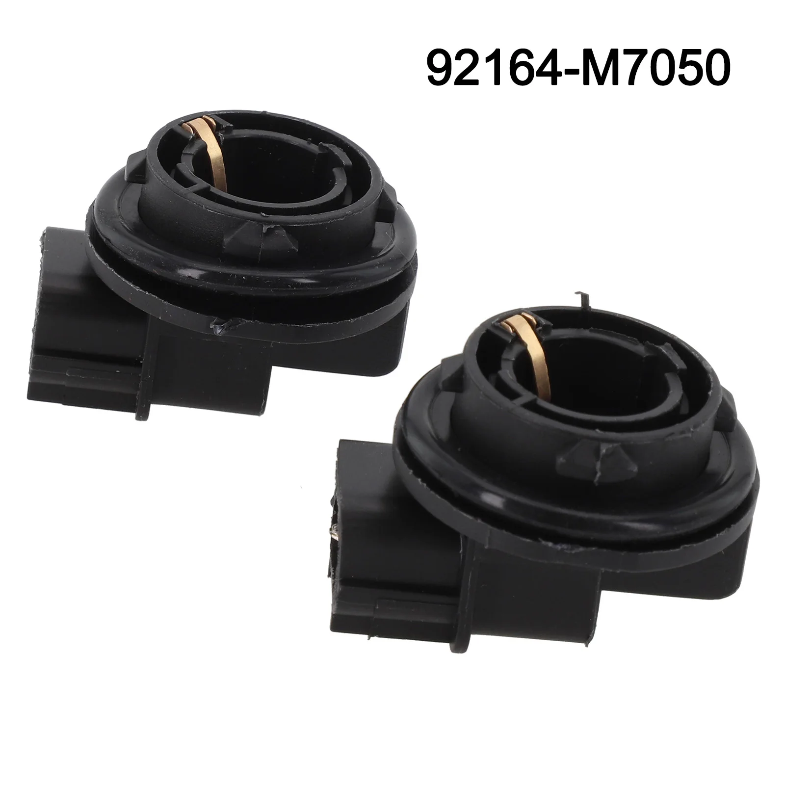 2 Pieces Daytime Running Lamp Socket for Kia For Forte 2019 2022 Elantra 2004 2016 Reina 92164M7050 Replacement Fitment