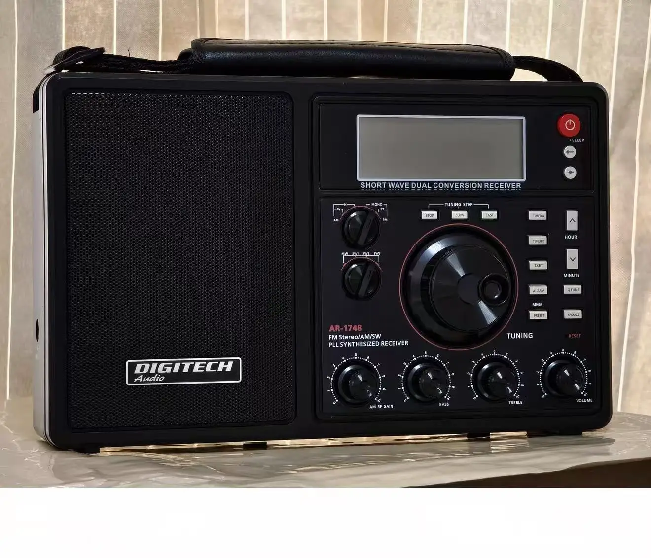 

Deshibo RD1748 Dual-frequency Professional High-Fidelity Tuner Radio with Full Spectrum Function