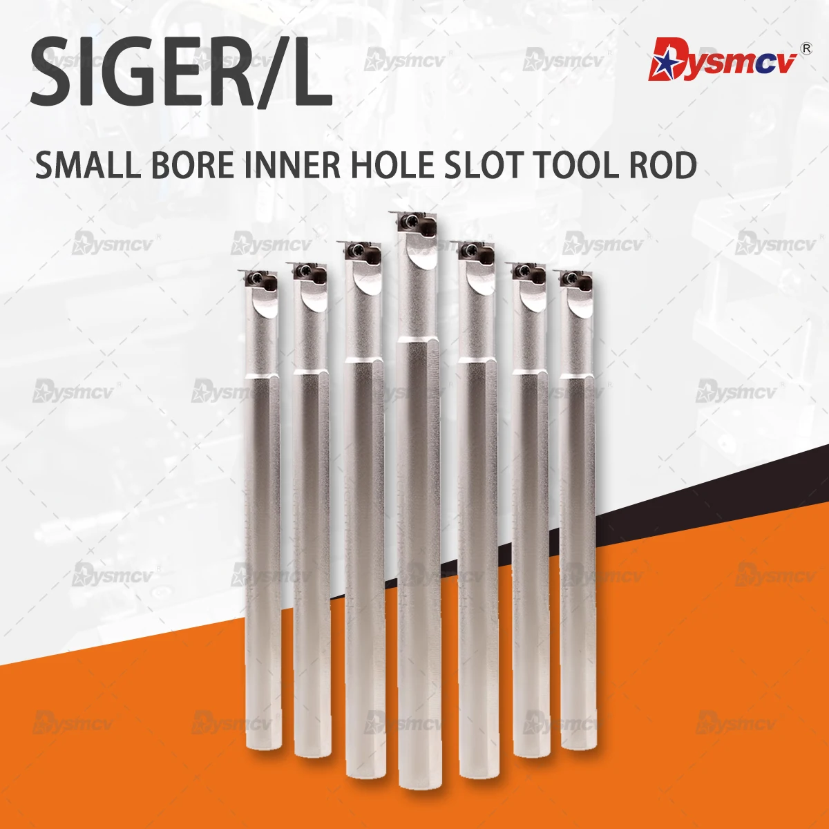 CNC Lathe Small Aperture Inner Hole Groove Tools SIGER0808A/1010B/1210B Spring Steel GER300 B C D Inside Groove Carbide Inserts