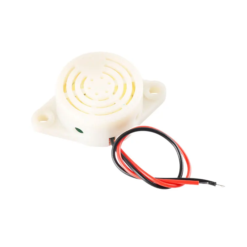 10PCS High decibel alarm SFM-27 DC3-24V intermittent sound, beeper, buzzer, anti-theft device, white