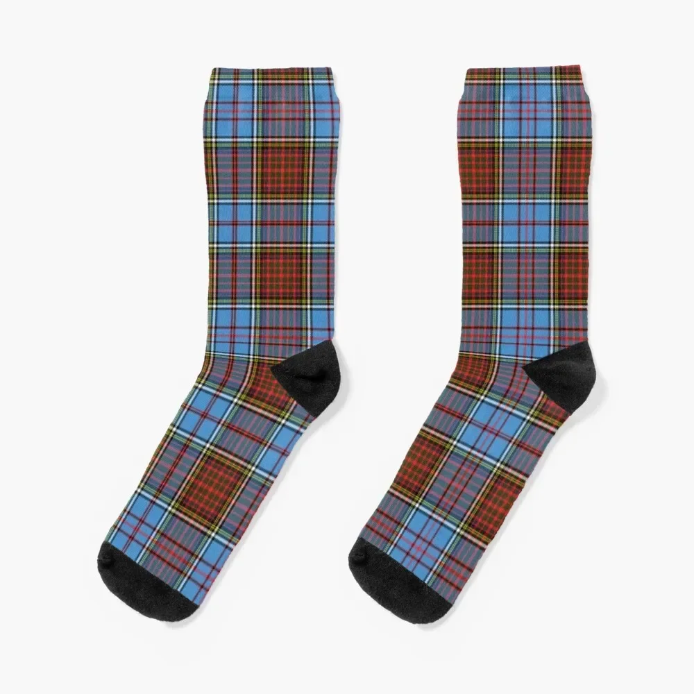 

Clan Anderson Tartan Socks set winter thermal tennis Male Socks Women's