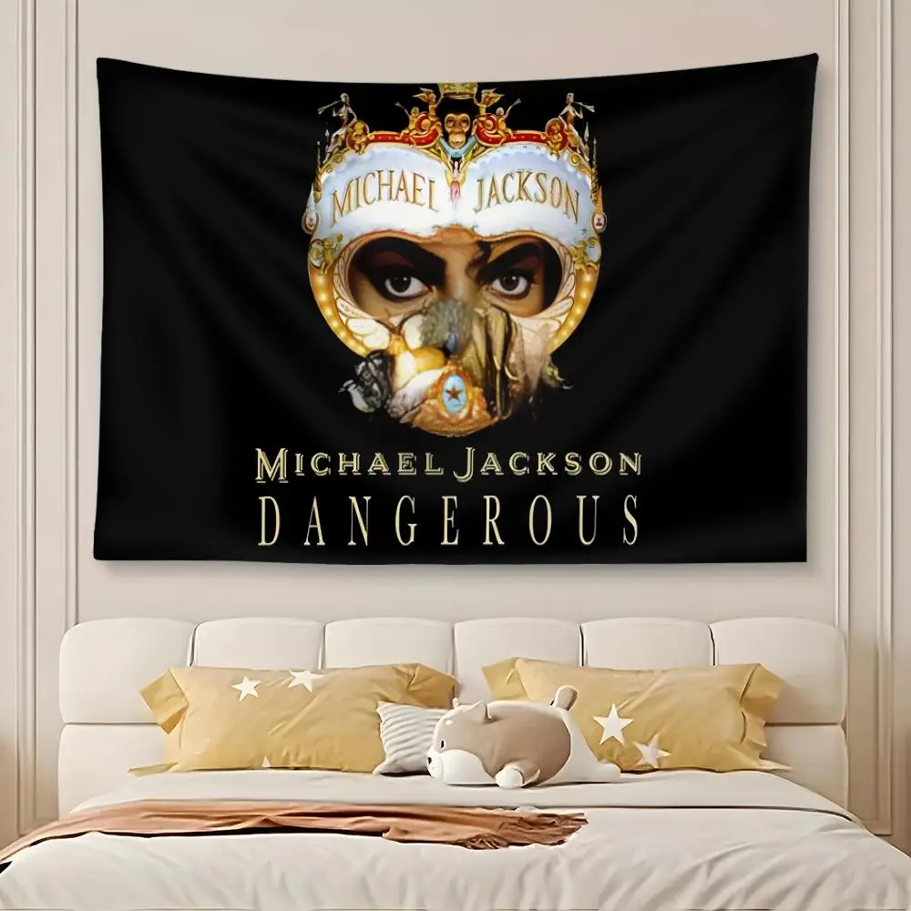 M-Michael J-Jacksonss Tapestry Soundproof Thick Tapestry, Living Room Sofa Wall Decor For Hotels & Homestays & Dormitory