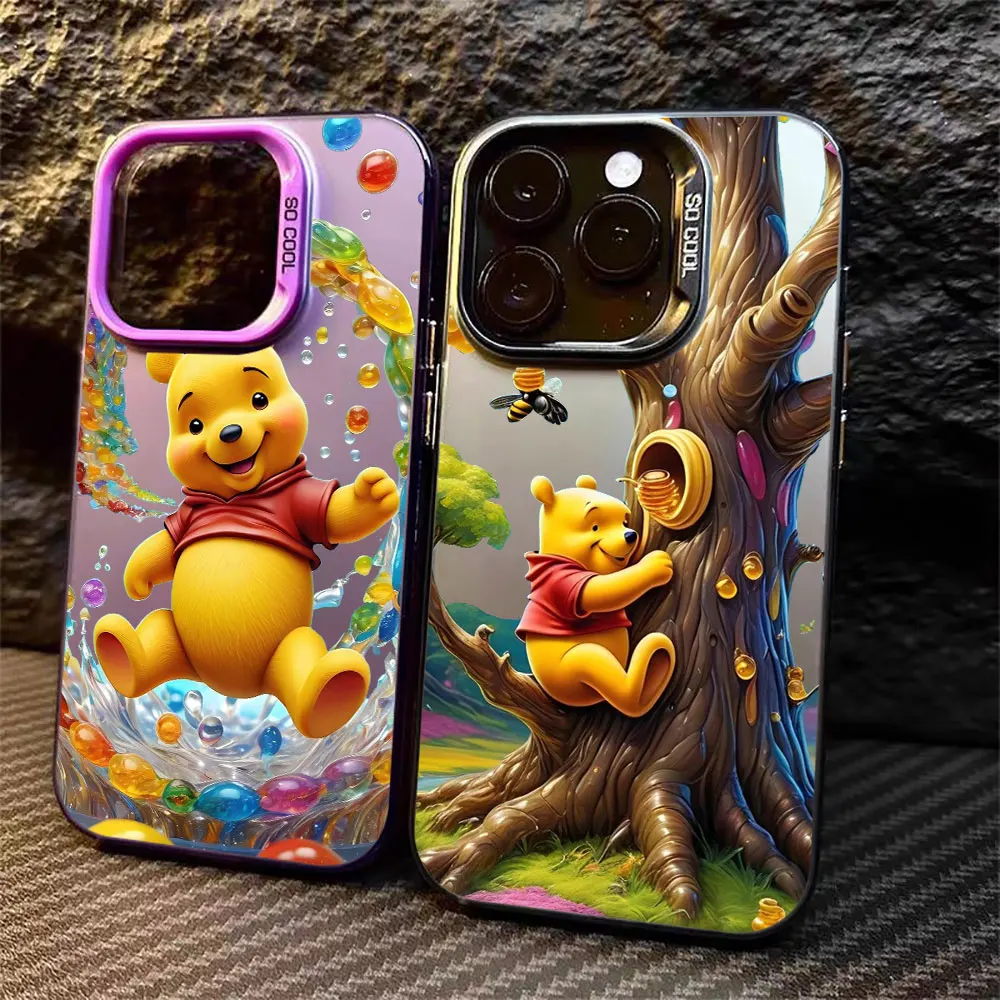 

Disney Winnie The Pooh Bee Coque For iPhone 17 Air 16e 16 14 15 13 12 11 Pro Max Plus Case 16 17 Pro Max Shockproof Phone Cover