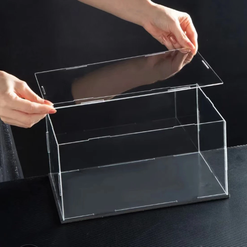 1:43/32/24/18/12 Vitrine Aufbewahrungsbox Modell-Ornament Staubschutz Transparente Handgefertigte Blindbox Acryl Hochwertige Vitrinen – Detail 4