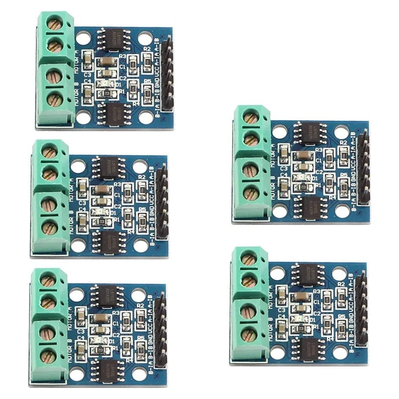 5Pcs L9110S 2 Channels DC Stepper Motor Dual Motor Driver Module Controller Board For Arduino