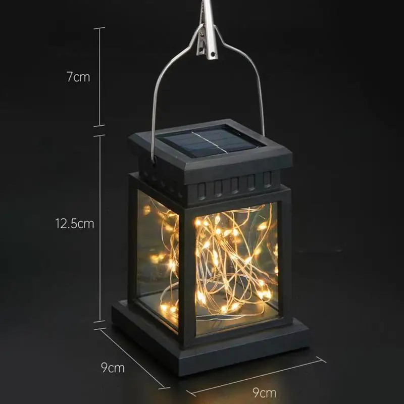 Solar  Wall Lantern Outdoor Waterproof Garden Light Led Small Wind Light Star Light String Atmosphere Light
