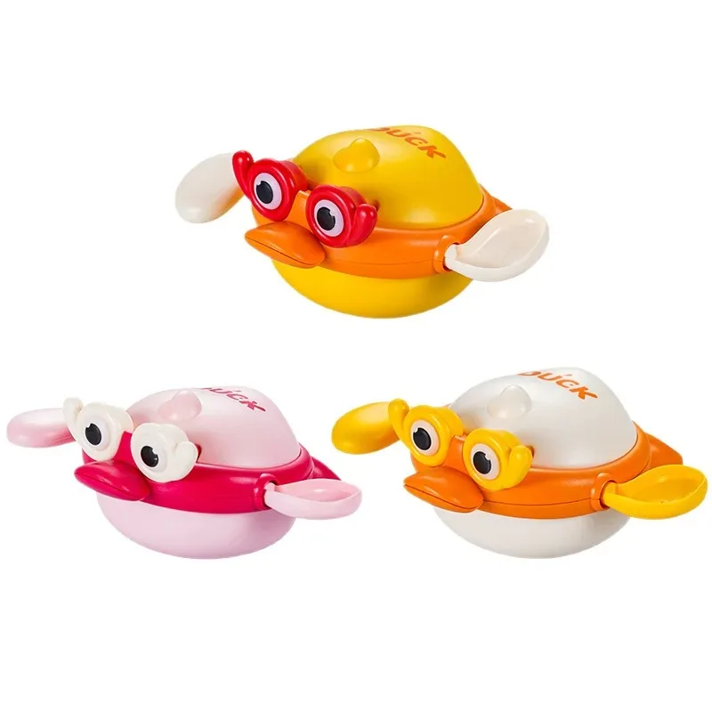 Jouets de bain pour bébé, jeux d'eau de salle de bain, canards jaunes mignons, partenaires de bain pour bébé, éducation précoce et Puzzle, jouet d'interaction Parent-enfant