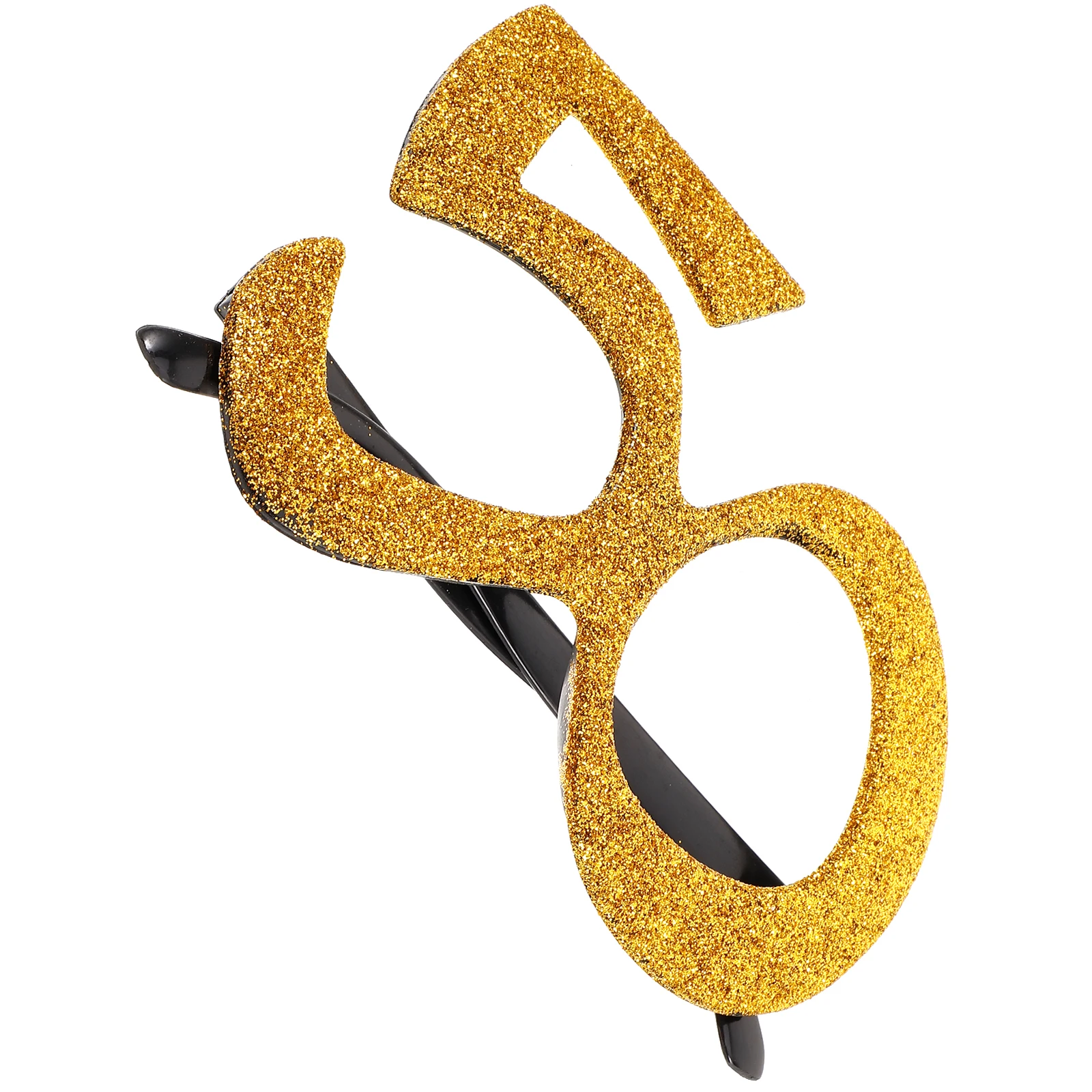 

Happy Birthday Glitter Glasses Digital Decoration Novelty Sunglasses Abs Party Man