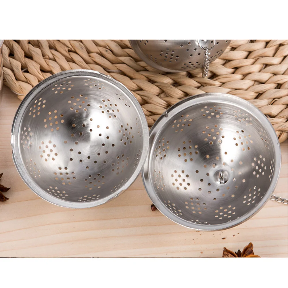 

Stainless Steel Tea Strainers 304 Grade Mesh Spice Ball Infuser for Loose Leaf Tea Filter Herb Diffuser Great Gifts