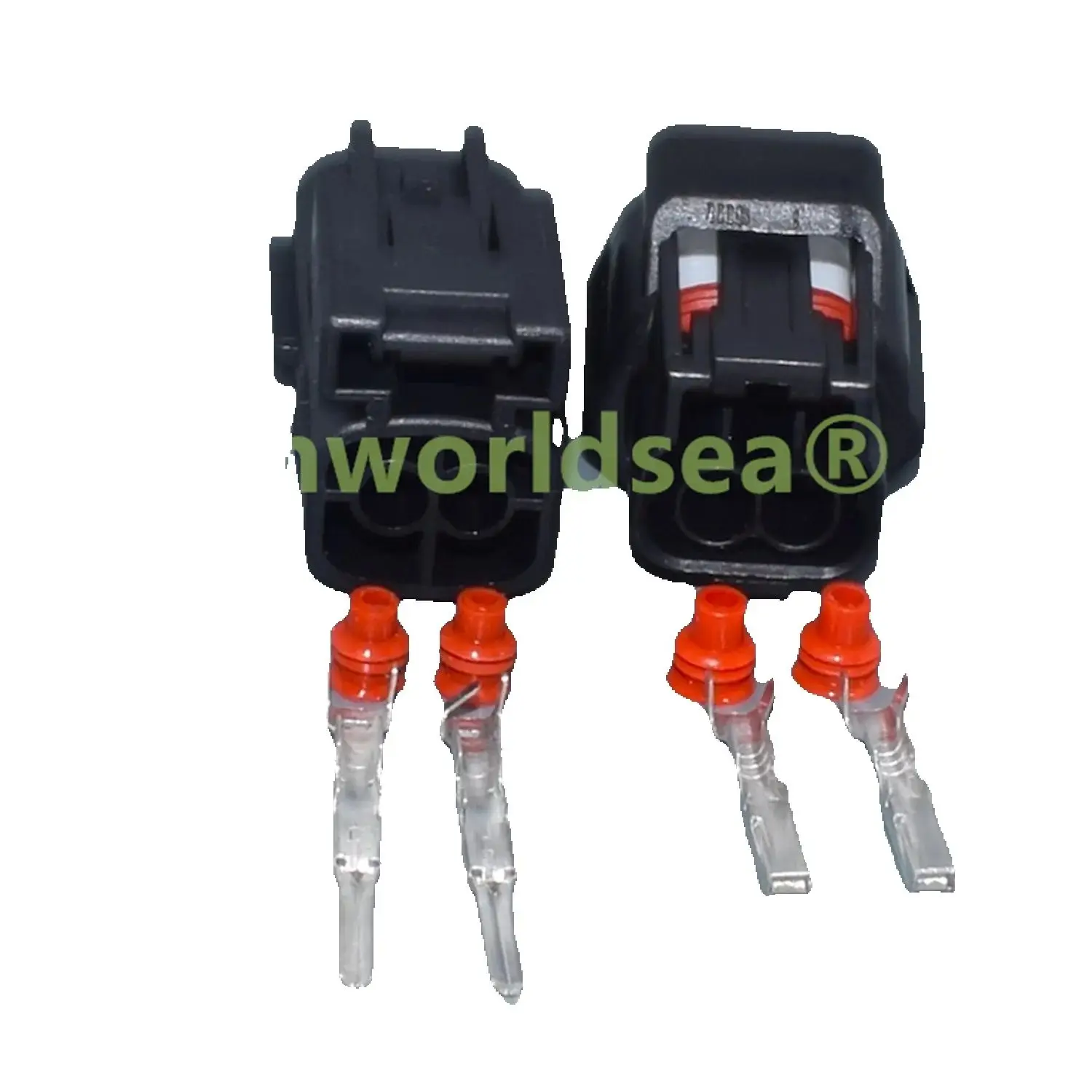

Shhworldsea 2,2 мм 2-контактный женский автомобильный разъем датчик температуры воды типа двигателя для Nissan Hyundai 6189-0772 6189-1097