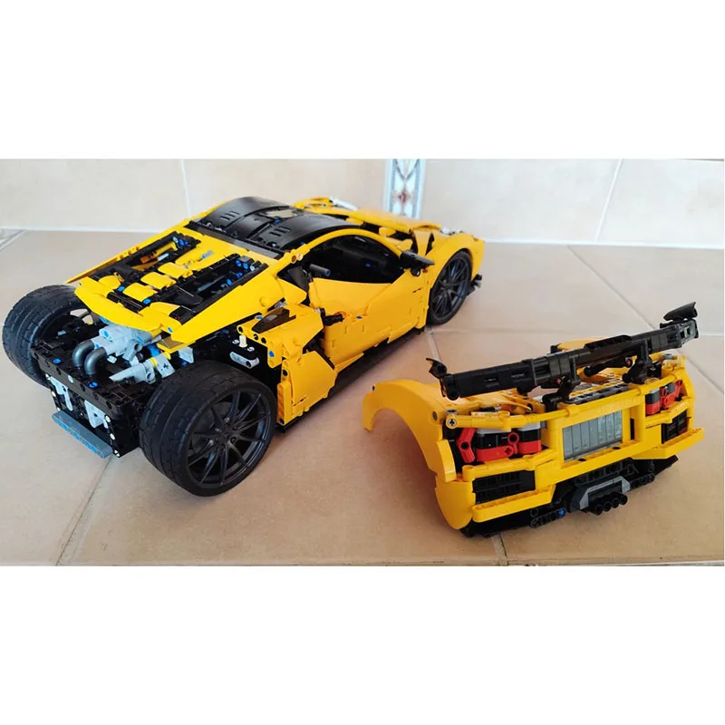 Champion Speed Cars Moc Bausteine Modulare Super Sportwagen Modell Technologie Blöcke Weihnachten DIY Spielzeug Bau Geschenke