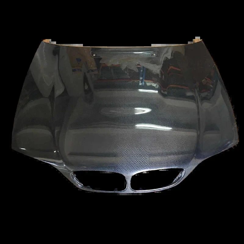 Lightweight Carbon Fiber Front Bonnet Direct Bolt-On Aerodynamic Exterior Upgrade Accessories For BMW E46 3 Series Sedan 1999-20