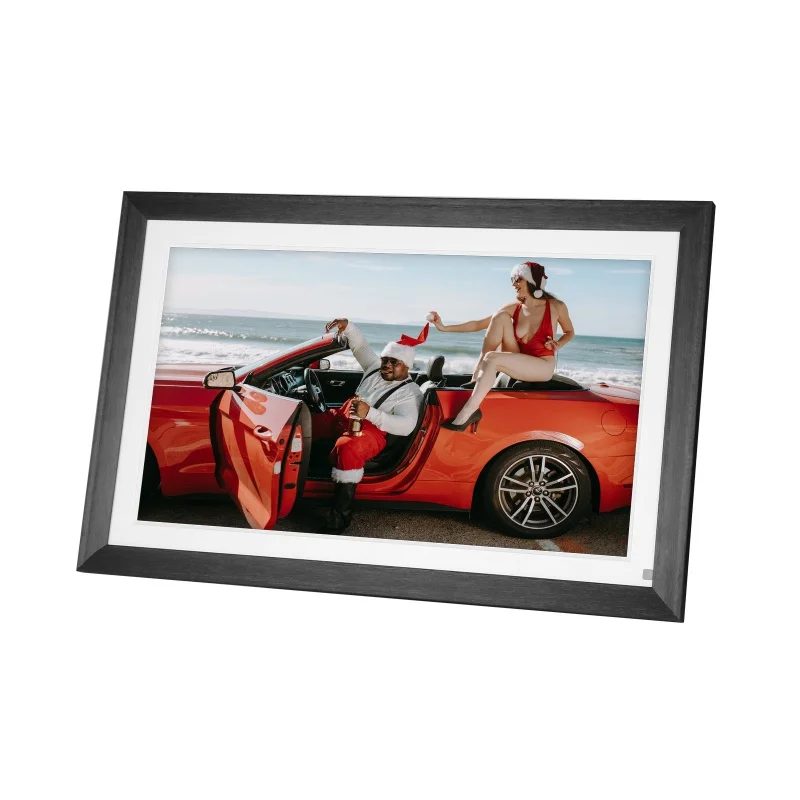 

WiFi 15.6'' Large Digital Picture Frame FHD IPS Touchscreen Share Photos and Videos Remotely via APP